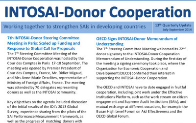 CBC in INTOSAI-Donor Cooperation Newsletter