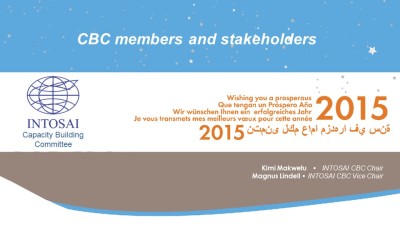 Season’s Greetings from CBC Chair and Vice Chair