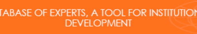 Database of Experts, a Tool for Institutional Development
