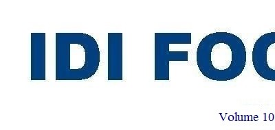 Interesting Article in IDI Newsletter