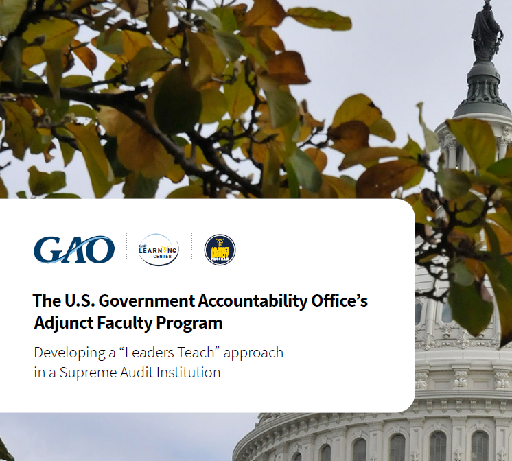 From Auditors to Instructors: GAO’s Winning Approach to Professional Growth