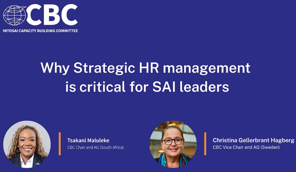 Building stronger SAIs by recognising the value of strategic HR management