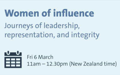 PASAI integrity webinar – Women of Influence
